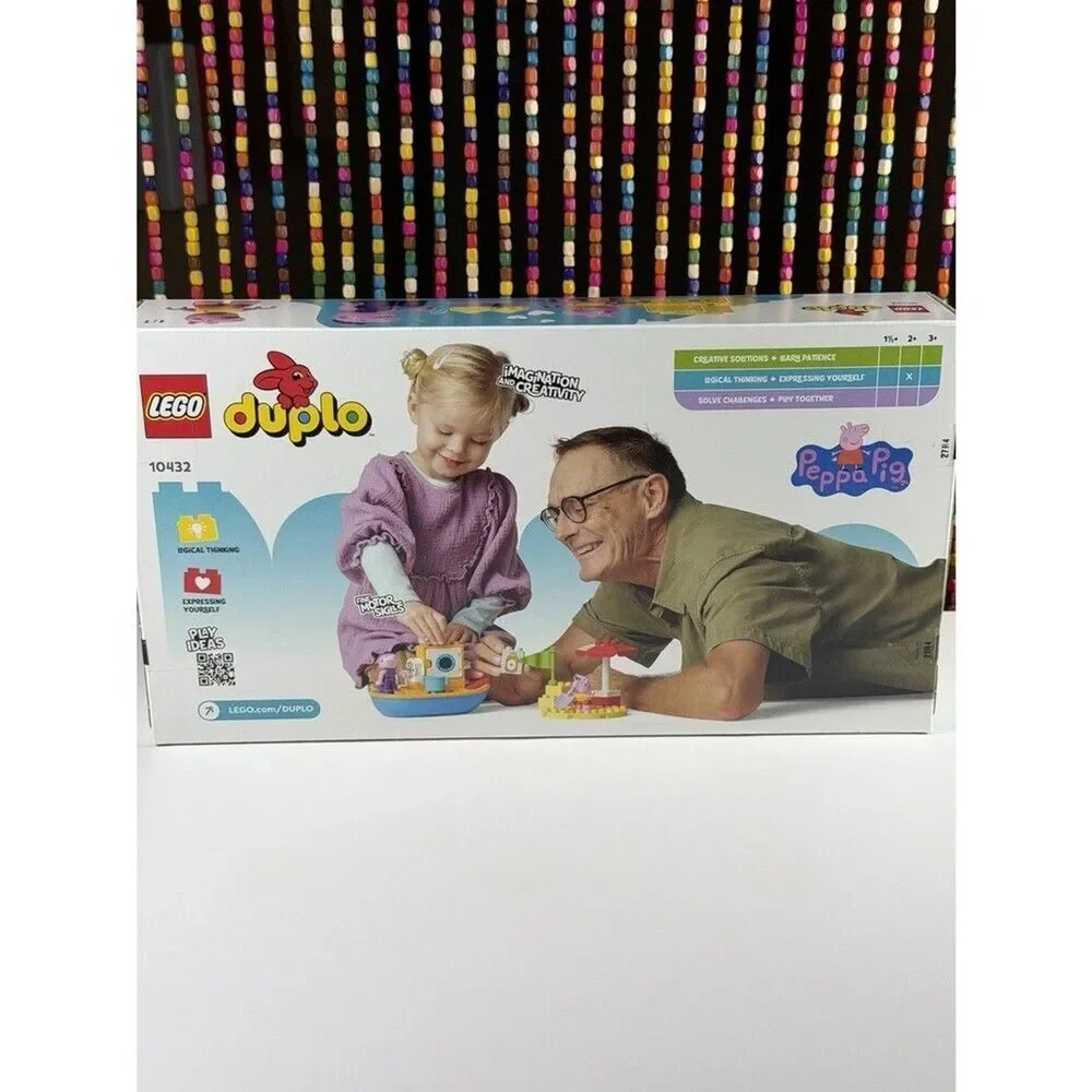 Lego Duplo Peppa Pig Boat Trip 10432 Preschool Toy Set new Factory Sealed